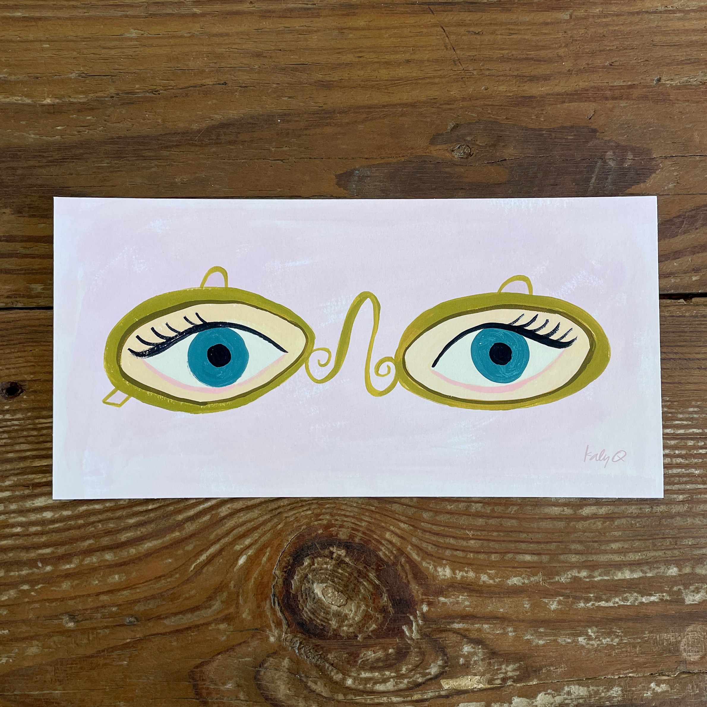 LOVERS 「TENDERNESS and EYES 」 Lover's Eyes Art Print | Nine Lives Paper & Post